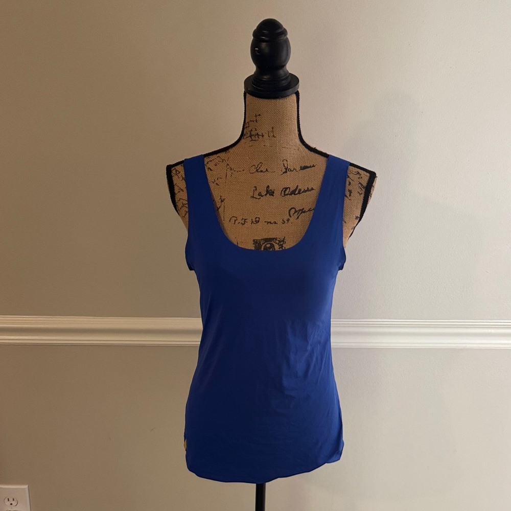 Stylish Blue Women's Tank Top